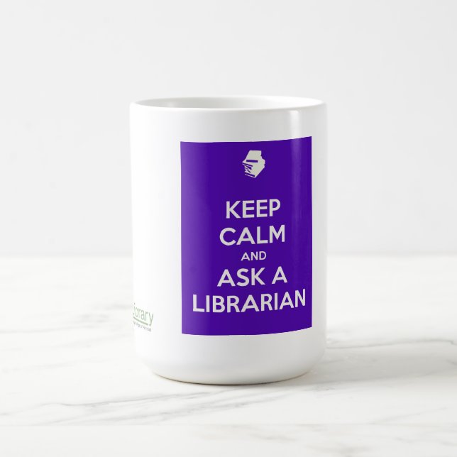 Keep Calm Mug - purple (Center)