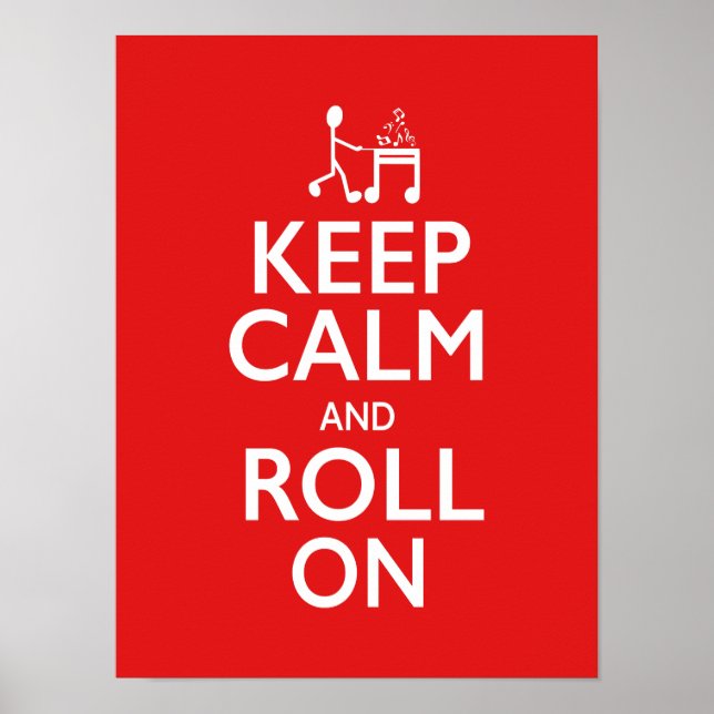 Keep Calm - Music Poster (Front)