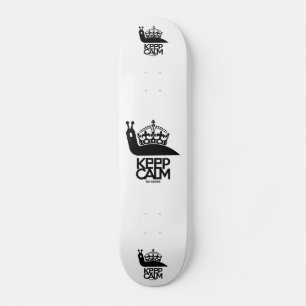KEEP CALM NO WORDS BY MASANSER SKATEBOARD