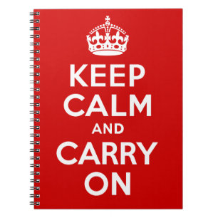 Keep Calm Notebook