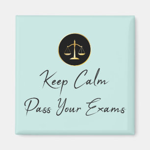 Keep Calm. Pass Your Exams Magnet