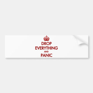 Keep Calm? Pfft! Bumper Sticker
