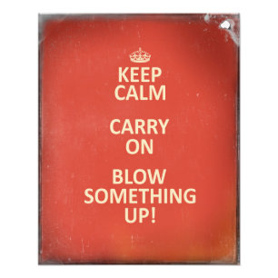 Keep Calm Photo Print