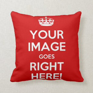 Keep Calm Pillow* best with square images Cushion