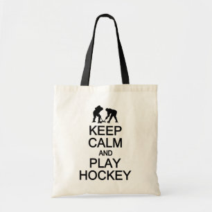 Keep Calm & Play Hockey bag - choose style, colour