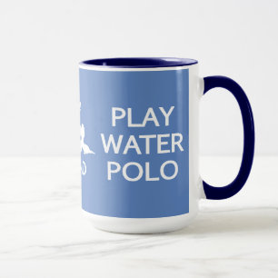 Keep Calm & Play Water Polo custom mug