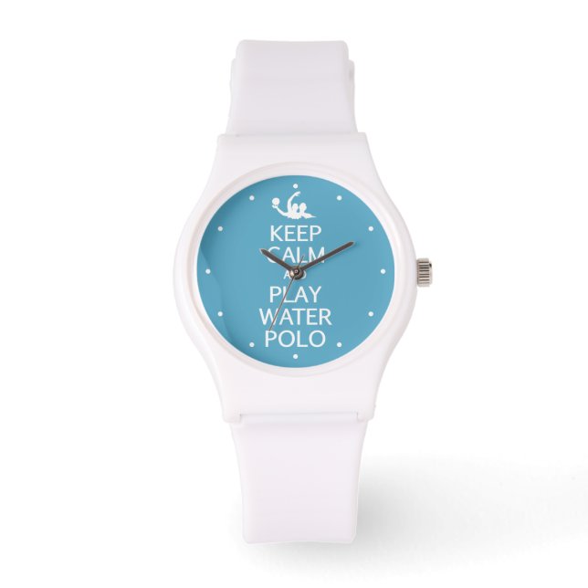 Keep Calm & Play Water Polo watches (Front)