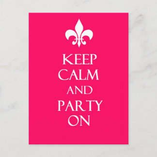 Keep Calm Postcard