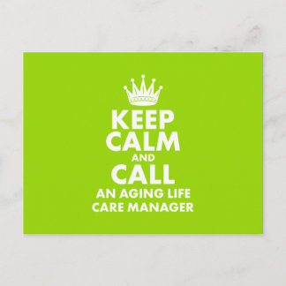 "Keep Calm" Postcard