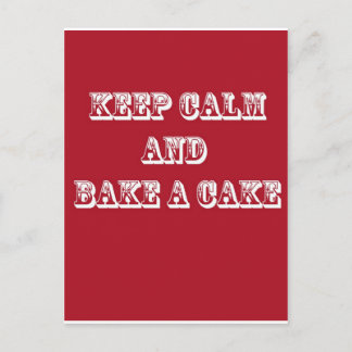 Keep Calm! Postcard