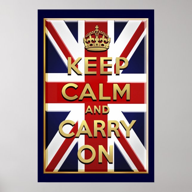 Keep Calm Poster (Front)