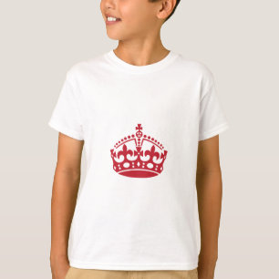 Keep calm red victory crown T-Shirt