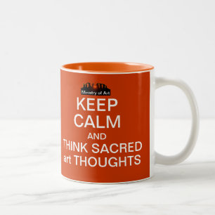 KEEP CALM - Sacredart Mug