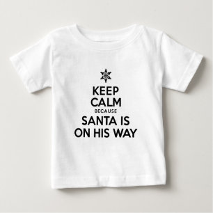 Keep Calm Santa Baby T-Shirt