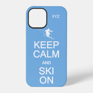 Keep Calm & Ski On custom cases