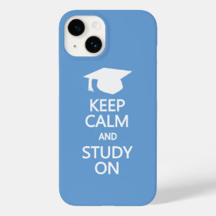 Keep Calm & Study On custom Samsung case