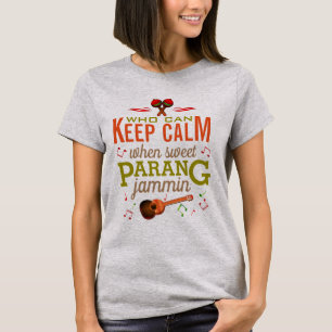 Keep Calm Sweet Parang Trini Christmas and Maracas T-Shirt