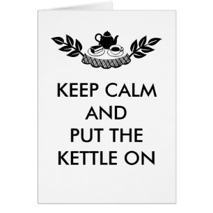 KEEP CALM TEA BREAK