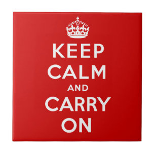 Keep Calm Tile