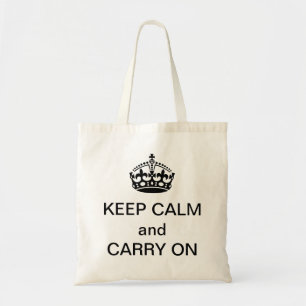 KEEP CALM TOTE BAG