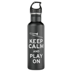 Keep Calm Trombone 710 Ml Water Bottle