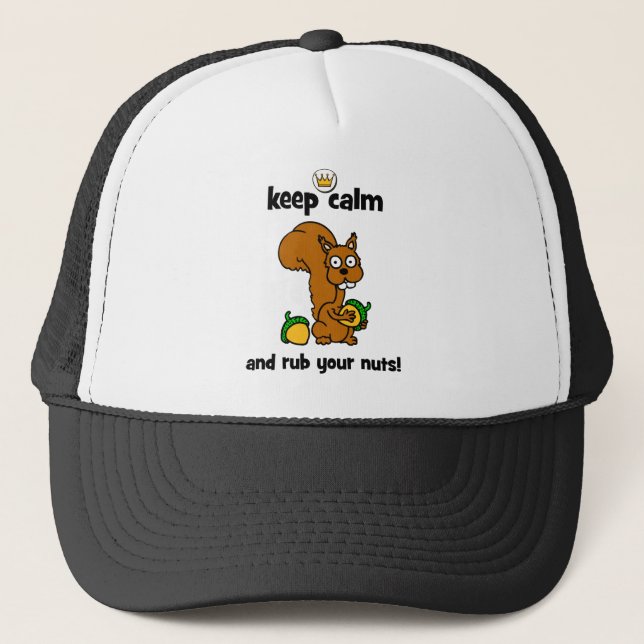 keep calm trucker hat (Front)