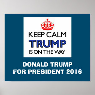 Keep Calm TRUMP Poster