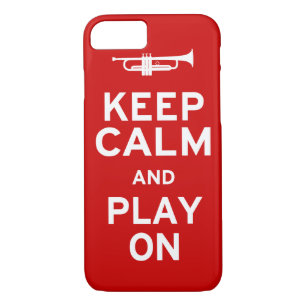 Keep Calm Trumpet iPhone 8/7 Case