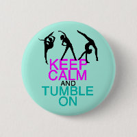 Keep Calm Tumble On Gymnastics