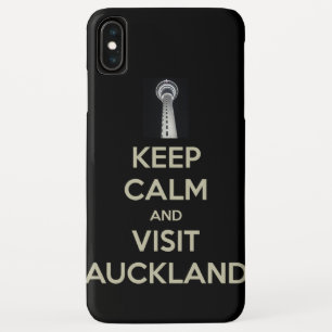 keep calm visit auckland iPhone XS max case