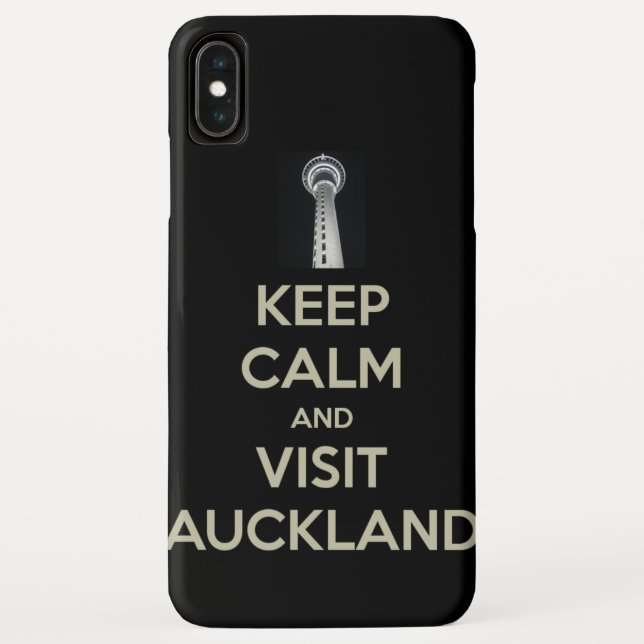 keep calm visit auckland Case-Mate iPhone case (Back)