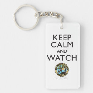 Keep Calm & Watch the SWFEC Keychain