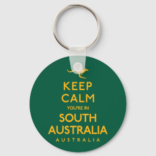 Keep Calm You're in South Australia! Key Ring