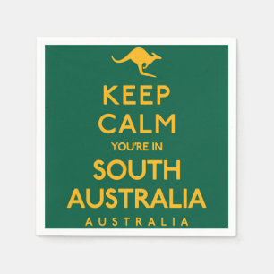Keep Calm You're in South Australia! Napkin