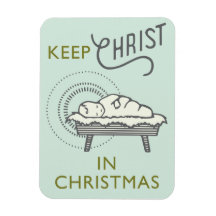Keep Christ in Christmas Car Magnet