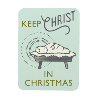 Keep Christ in Christmas Car Magnet