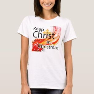 Keep Christ in Christmas, Swirl T-Shirt