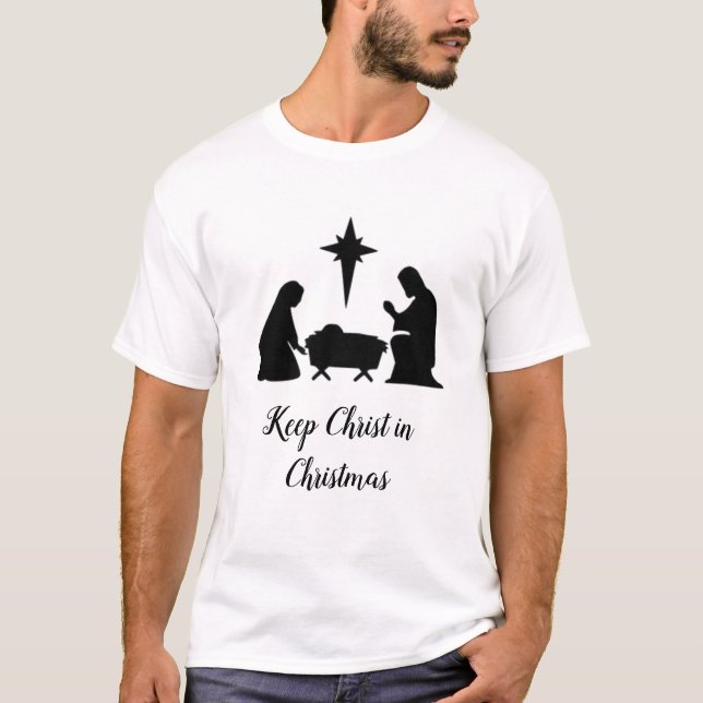 Keep Christ in Christmas T-Shirt (Front)