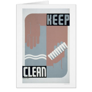 Keep Clean 1938 WPA