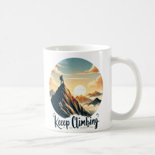 Keep Climbing - Motivational Adventure Mug