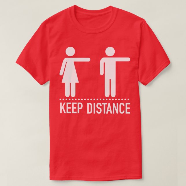Keep distance T-Shirt (Design Front)