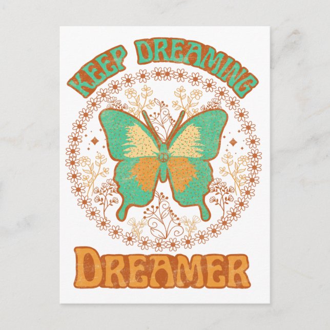 Keep Dreaming Dreamer Postcard (Front)