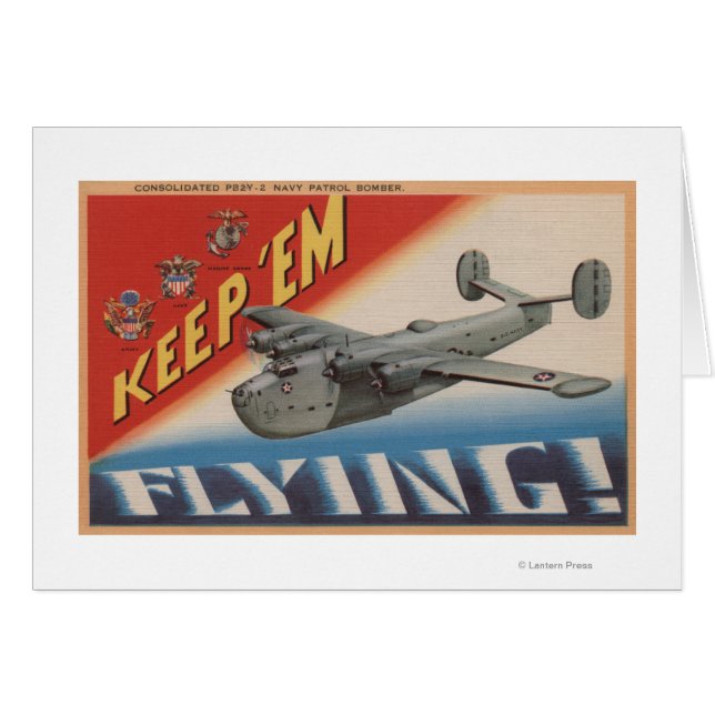 Keep 'Em Flying/PB2Y-2 (Front Horizontal)