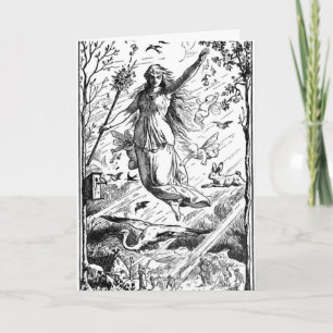 Keep Eostre in Easter Holiday Card
