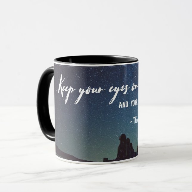Keep Eyes On The Stars Mug (Front Left)