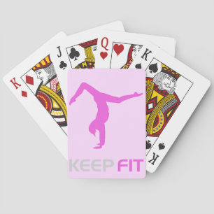 Keep Fit Playing Cards