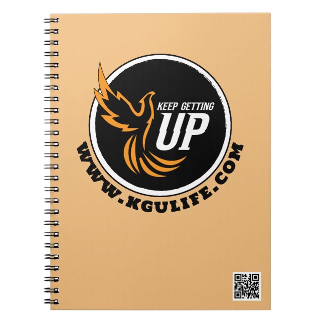 Keep Getting Up Notebook (Front)