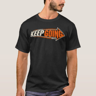Keep Going Arrow | Vintage Motivational Streetwear T-Shirt