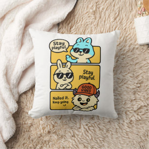Keep Going Cushion