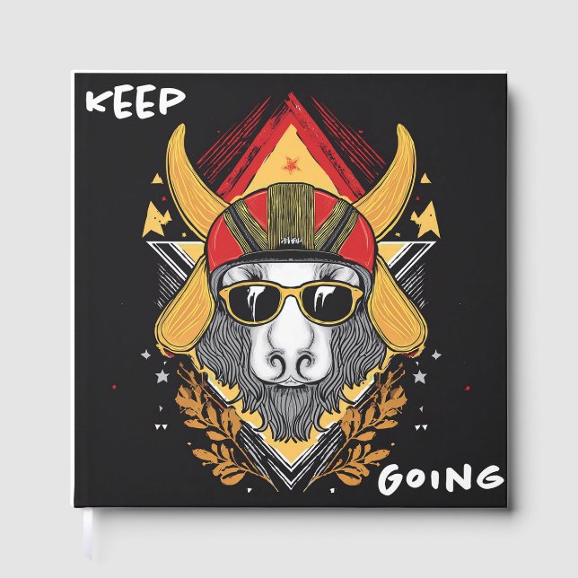 Keep Going Guest Book (Front)